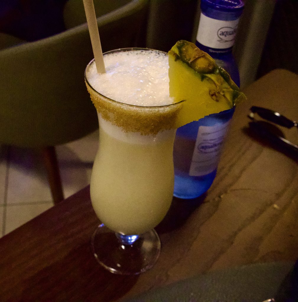 Cocktail at a local bar